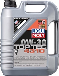 Liqui Moly Top Tec 4310 0W-30 5 lt Motor Yağı - 2019