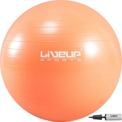 LiveUp LS3222 65 cm Anti-Burst Pilates Topu + Pompası