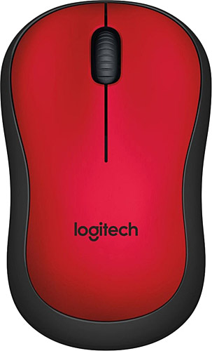 Logitech Silent M220 910-004880 Wireless Optik Mouse Kırmızı