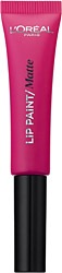 L'Oreal Paris Infallible Lip Paint Lacquer Matte 202 King Pink Likit Ruj