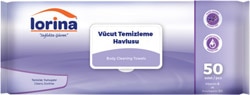 Lorina 50'li Vücut Temizleme Havlusu