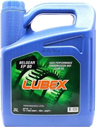 Lubex Belgear EP80 3 lt Şanzıman Yağı