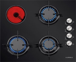 Luxell V6-31 PYF Tek Gözü Elektrikli Vitroseramik Cam Ankastre Ocak