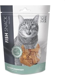 M-Pets Fish Strips Balıklı 80 gr Kedi Ödül Maması