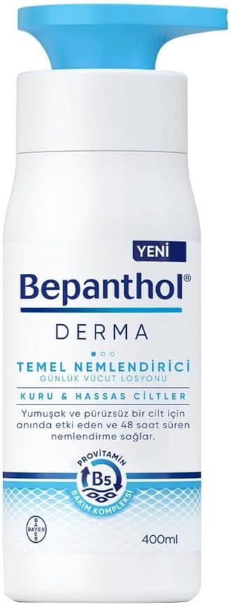 Bepanthol Derma Temel Nemlendirici Günlük 400 ml Vücut Losyonu
