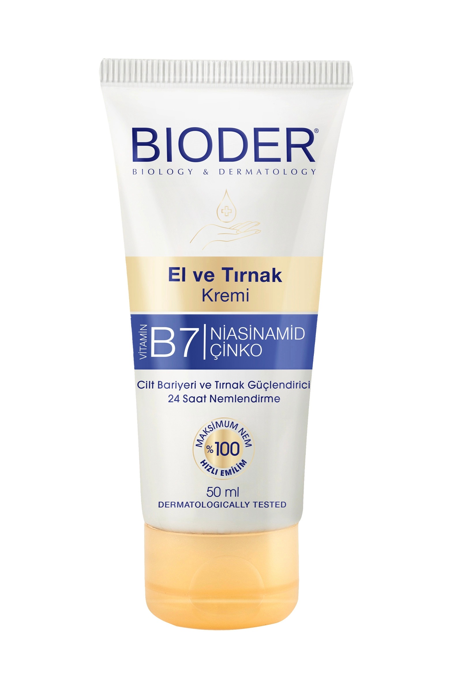 Bioder El ve Tırnak Kremi 50 ml