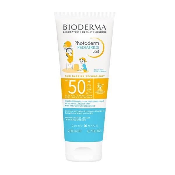 Bioderma Photoderm Pediatrics Lait 200 ml 50 Faktör Bebek ve Çocuk Güneş Kremi