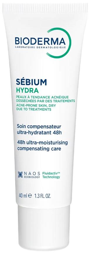Bioderma Sebium Hydra Akneye Eğilimli Ciltler için Yatıştırıcı 40 ml Nemlendirici Krem