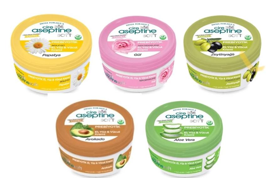 Cire Aseptine Soft Prebiyotikli Krem 300 ml