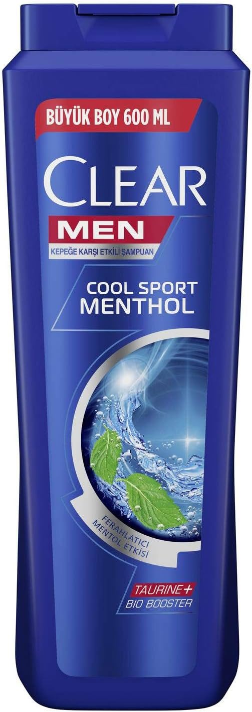 Clear Men Cool Sport Menthol 600 ml Kepek Şampuanı
