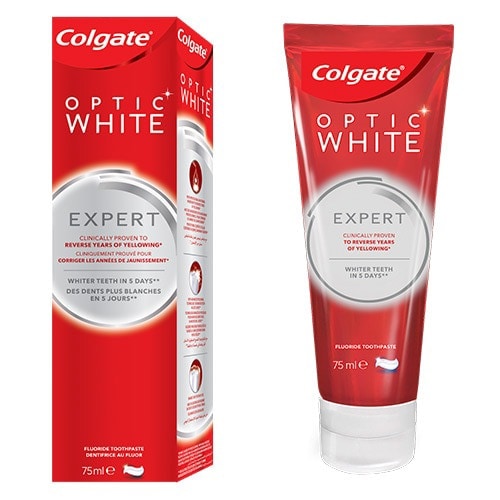 Colgate Optic White Expert Beyazlatıcı 75 ml Florürlü Diş Macunu