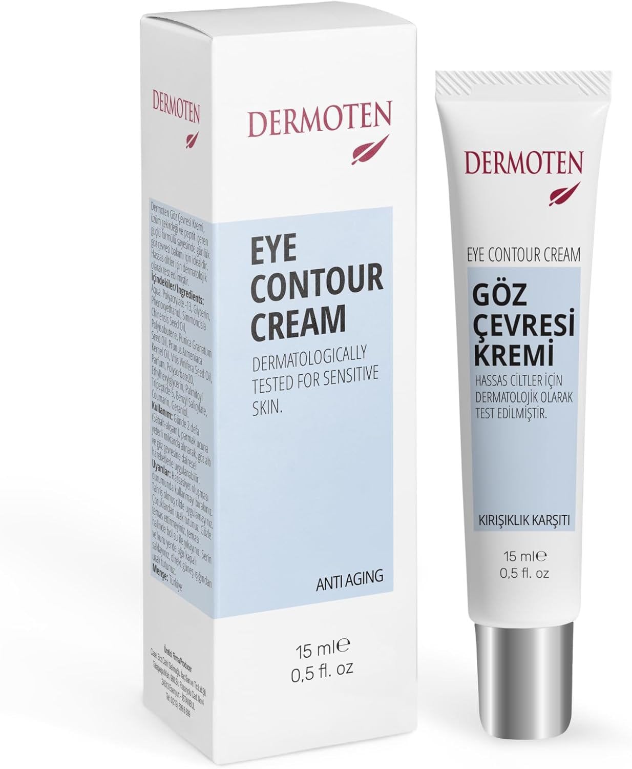 Dermoten 15 ml Göz Çevresi Kremi