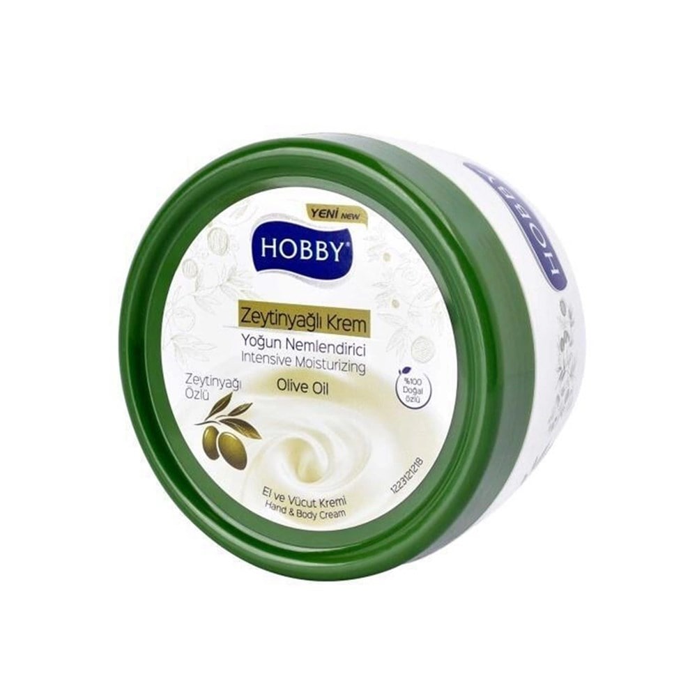 Hobby Soft Zeytinyağlı El ve Vücut Bakım Kremi 250 ml