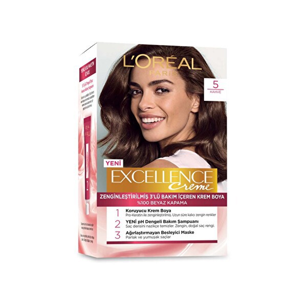 L'Oreal Paris Excellence Creme 5 Kahve Saç Boyası