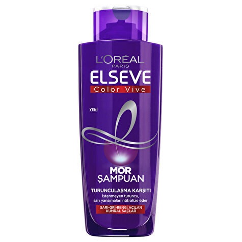 L'Oreal Paris Elseve Color Vive Turunculaşma Karşıtı 200 ml Mor Şampuan