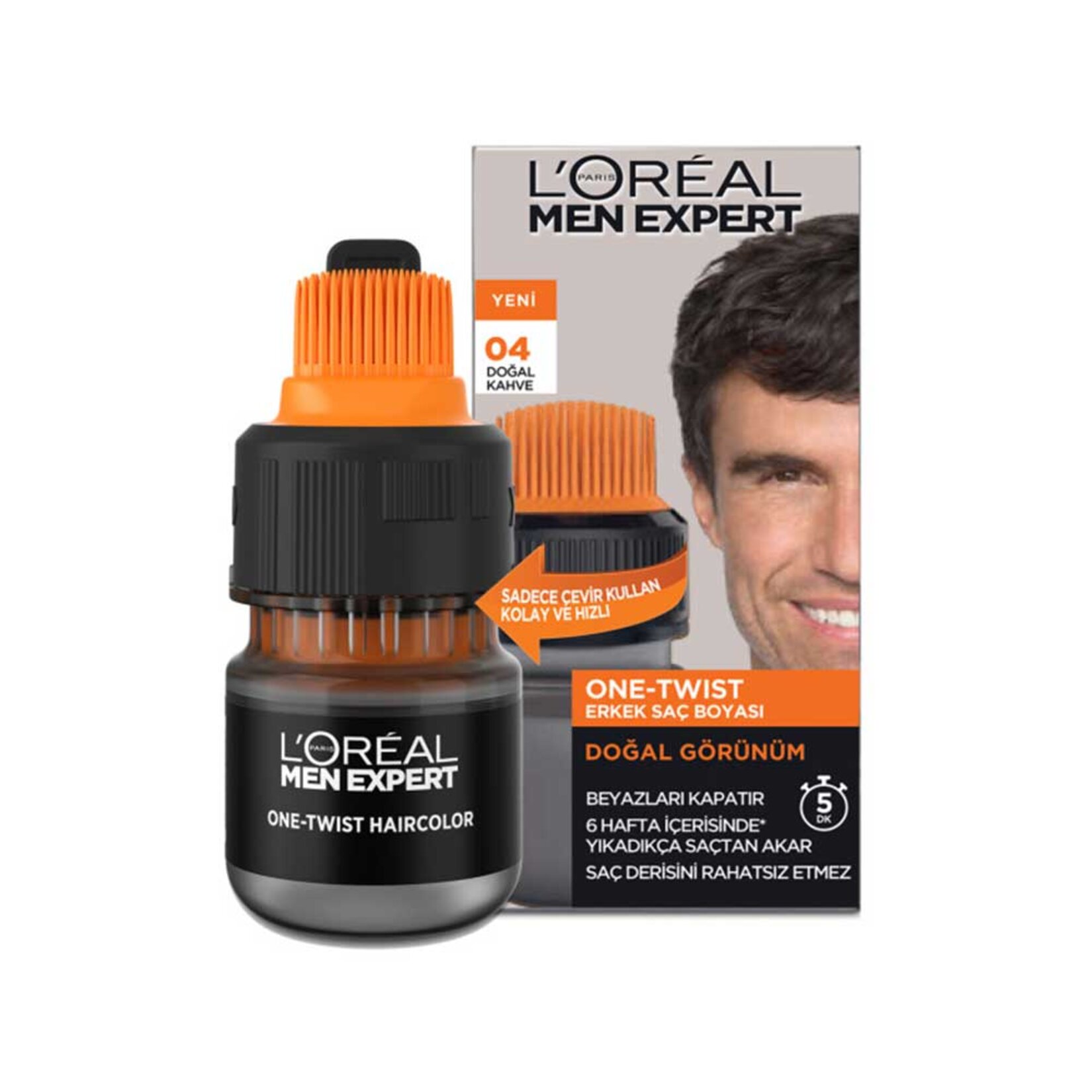 L'Oreal Paris Men Expert One-Twist Erkek Saç Boyası