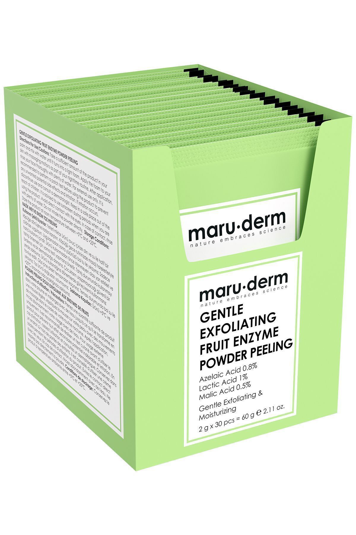 Maru.Derm AHA Meyve Enzim Yenileyici Peeling 60 gr