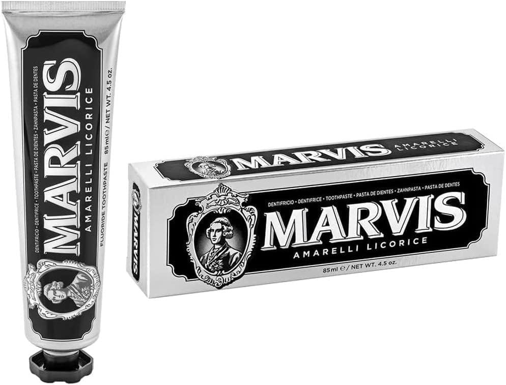 Marvis Amarelli Licorice Beyazlatıcı 85 ml Florürlü Diş Macunu