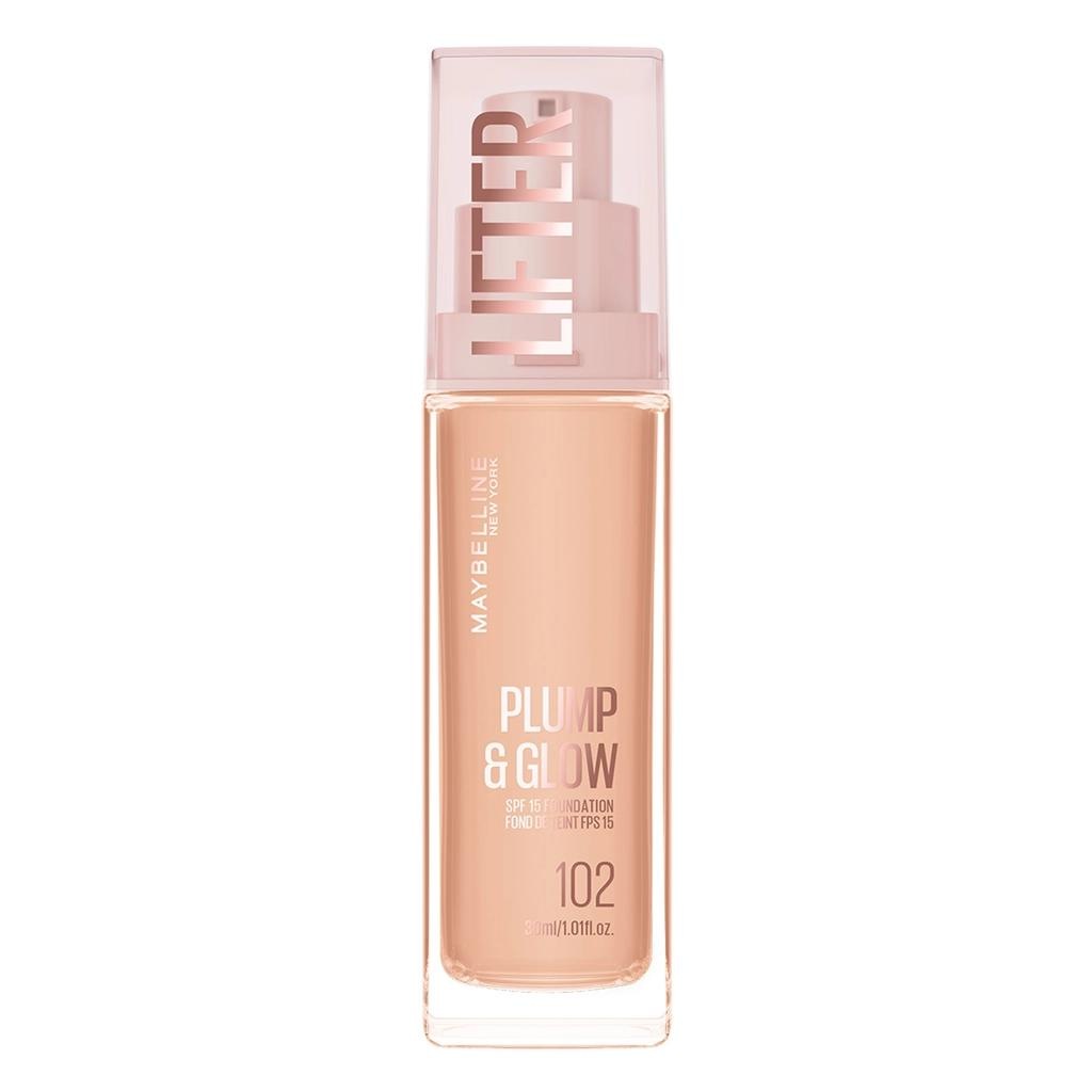 Maybelline New York Lifter Plump & Glow SPF 15 30 ml Krem Fondöten