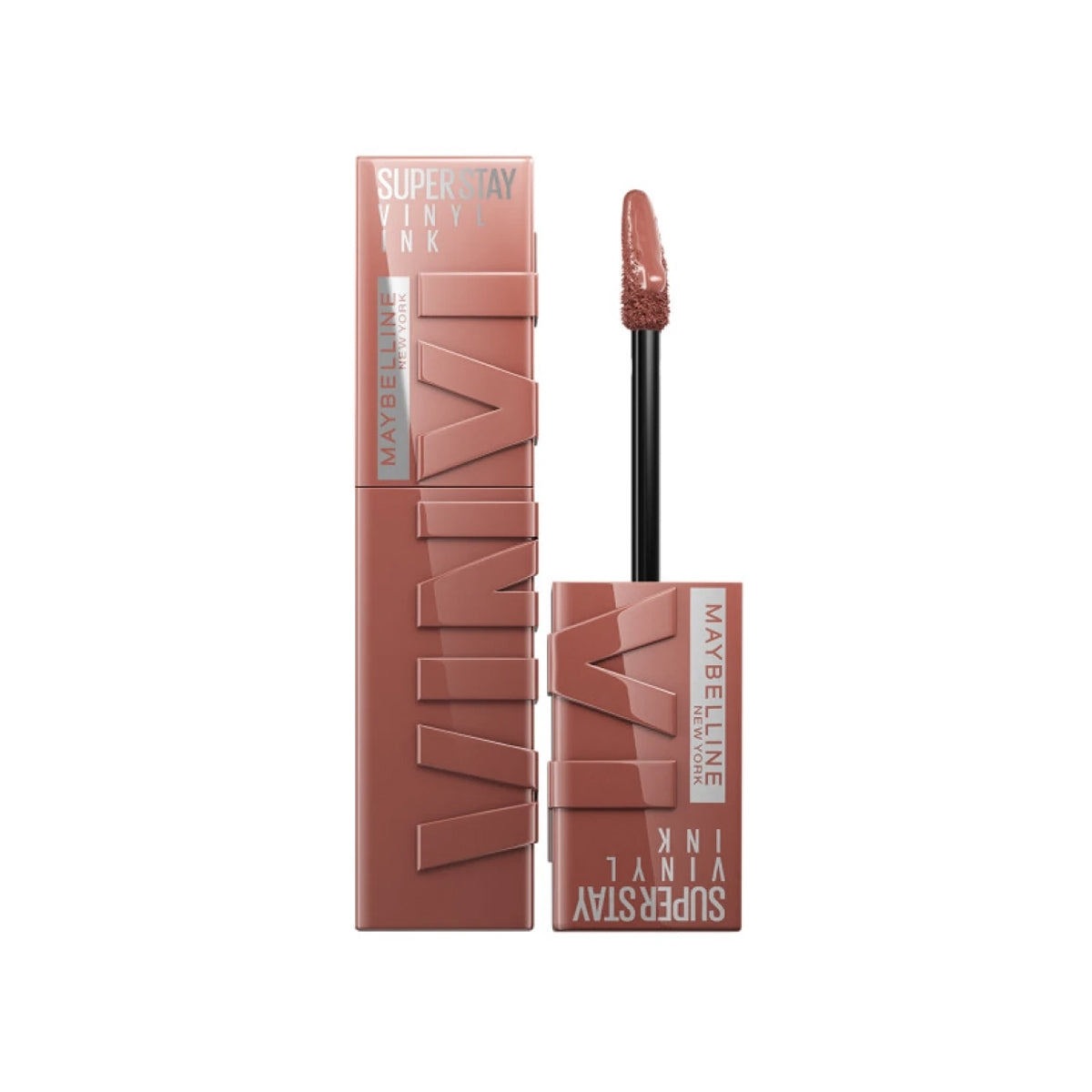 Maybelline New York Super Stay Vinyl Ink Parlak 120 Punchy Likit Ruj