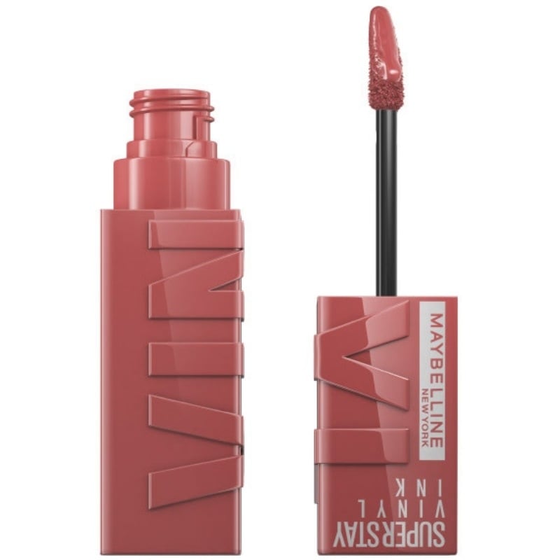 Maybelline New York Super Stay Vinyl Ink Likit Parlak Ruj 35 Cheeky