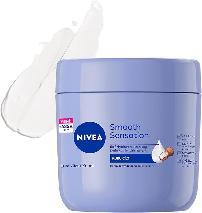 Nivea Pürüzsüzleştirici El ve Vücut Bakım Kremi 400 ml