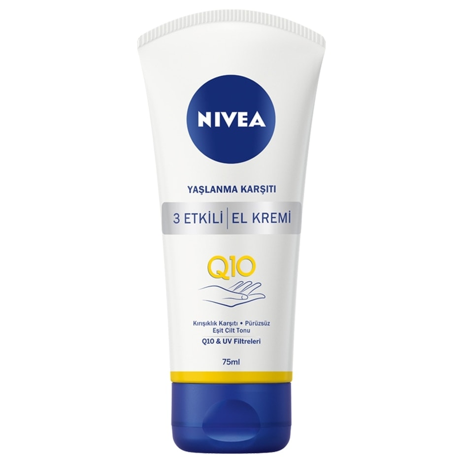 Nivea Q10 Yaşlanma Karşıtı 3 Etkili El Kremi 75 ml