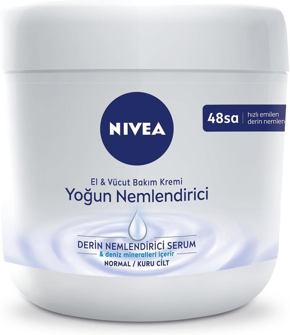 Nivea Yoğun Nemlendirici El ve Vücut Bakım Kremi 400 ml