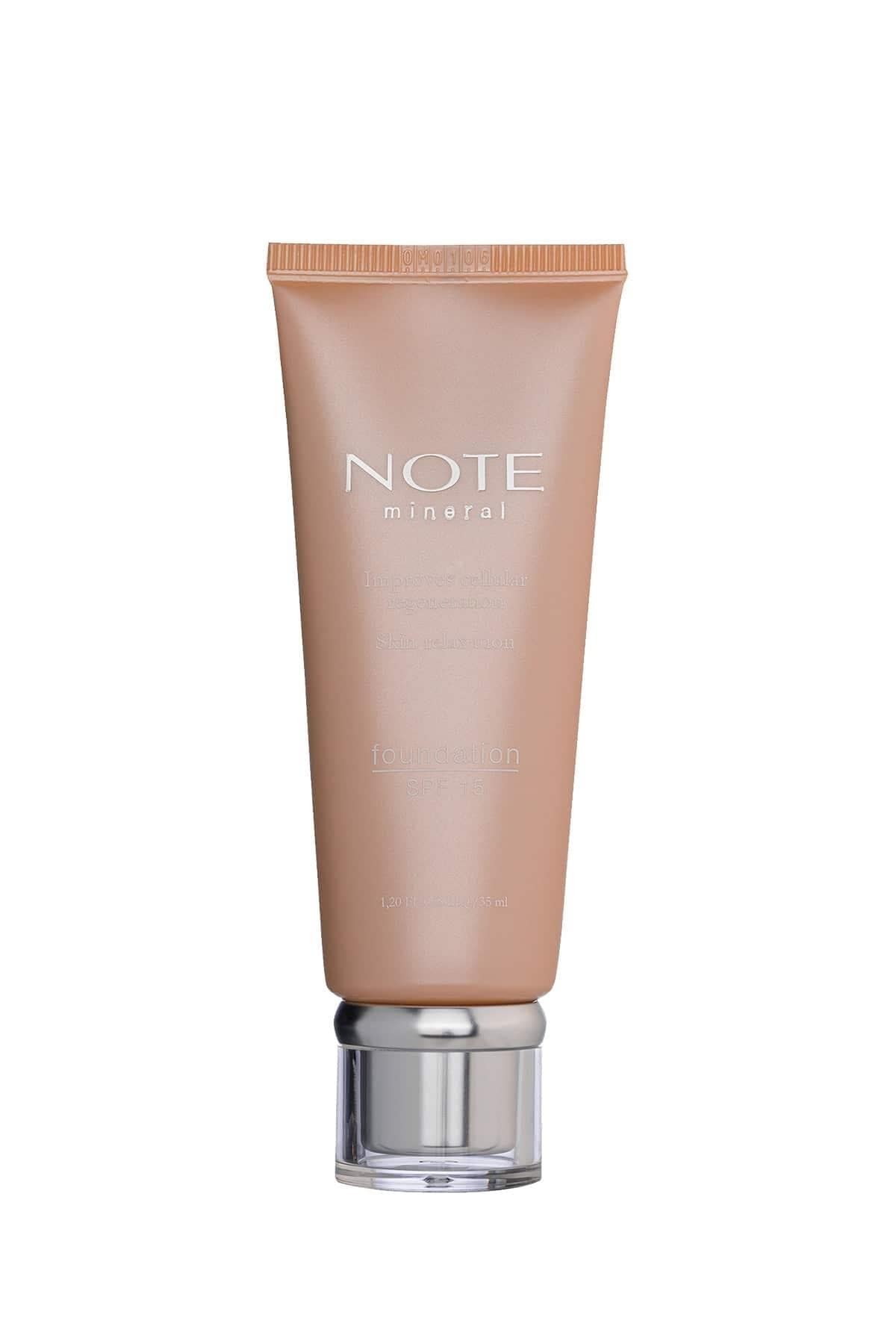 Note Mineral SPF 15 402 35 ml Likit Fondöten