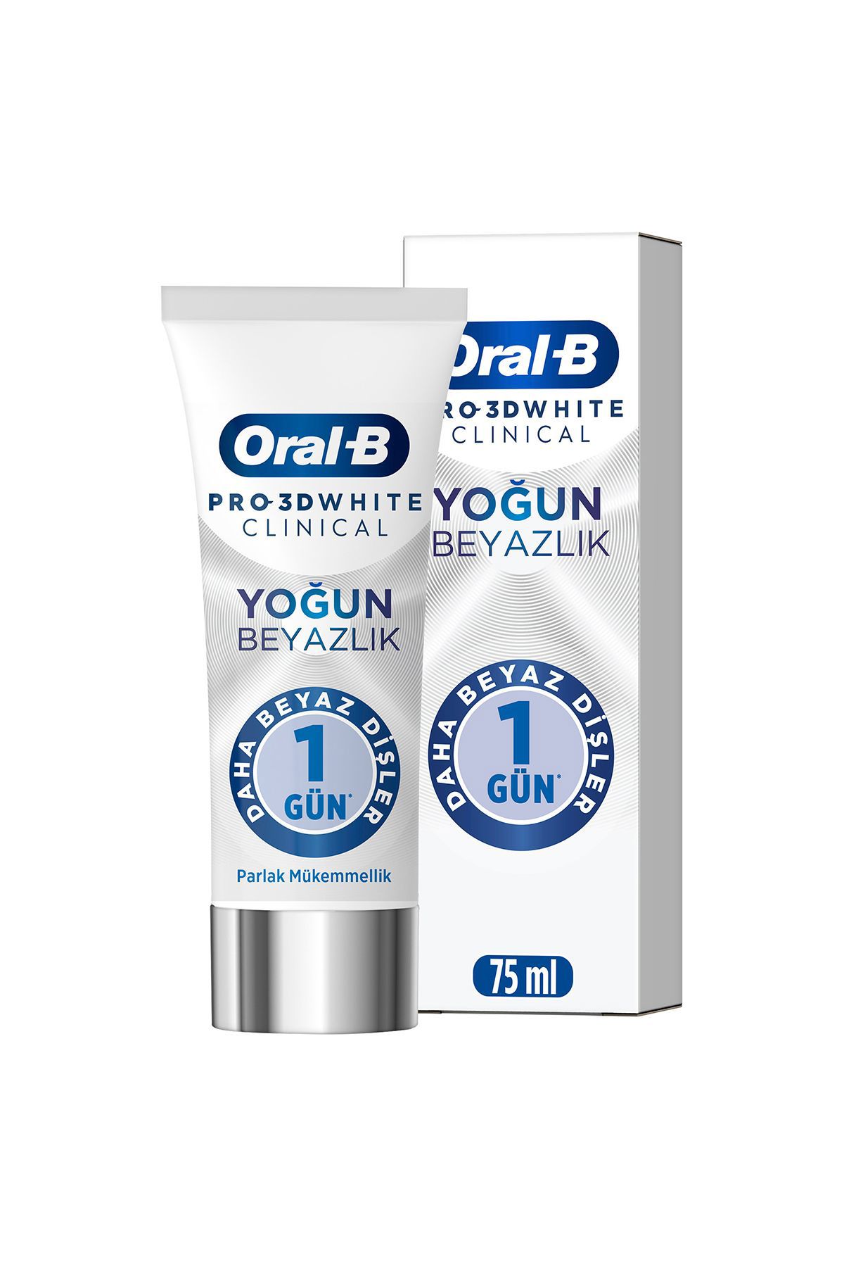 Oral-B Pro 3D White Clinical Yoğun Beyazlık Parlak Mükemmellik 75 ml Diş Macunu