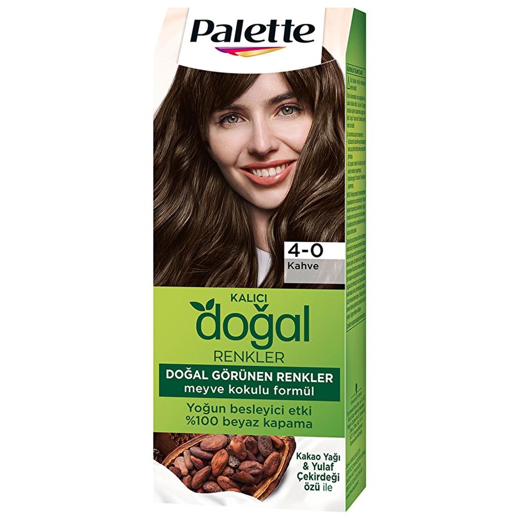 Palette Kalıcı Doğal Renkler 4.0 Kahve Saç Boyası