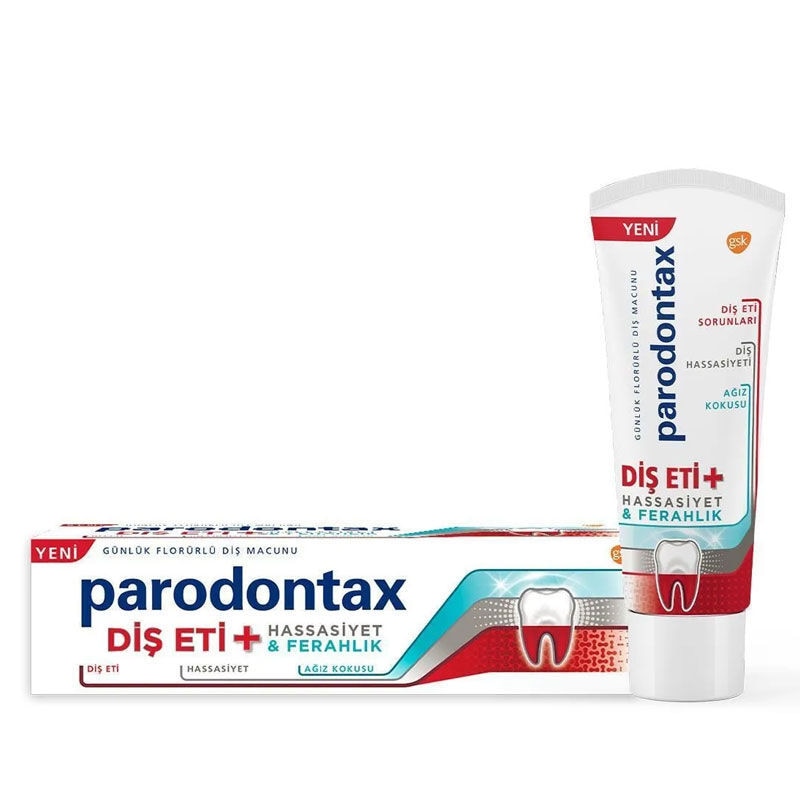 Parodontax Diş Eti Hassasiyet ve Ferahlık 75 ml Florürlü Diş Macunu