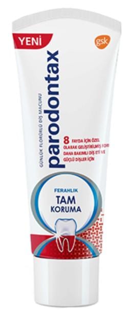 Parodontax Tam Koruma Ferahlık Beyazlatıcı 50 ml Florürlü Diş Macunu