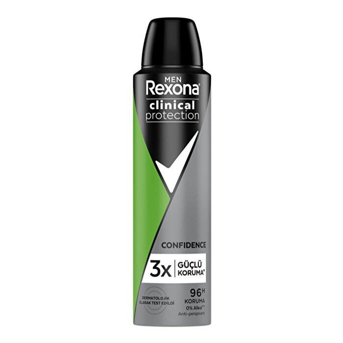 Rexona Men Clinical Protection Confidence 150 ml Erkek Deodorant