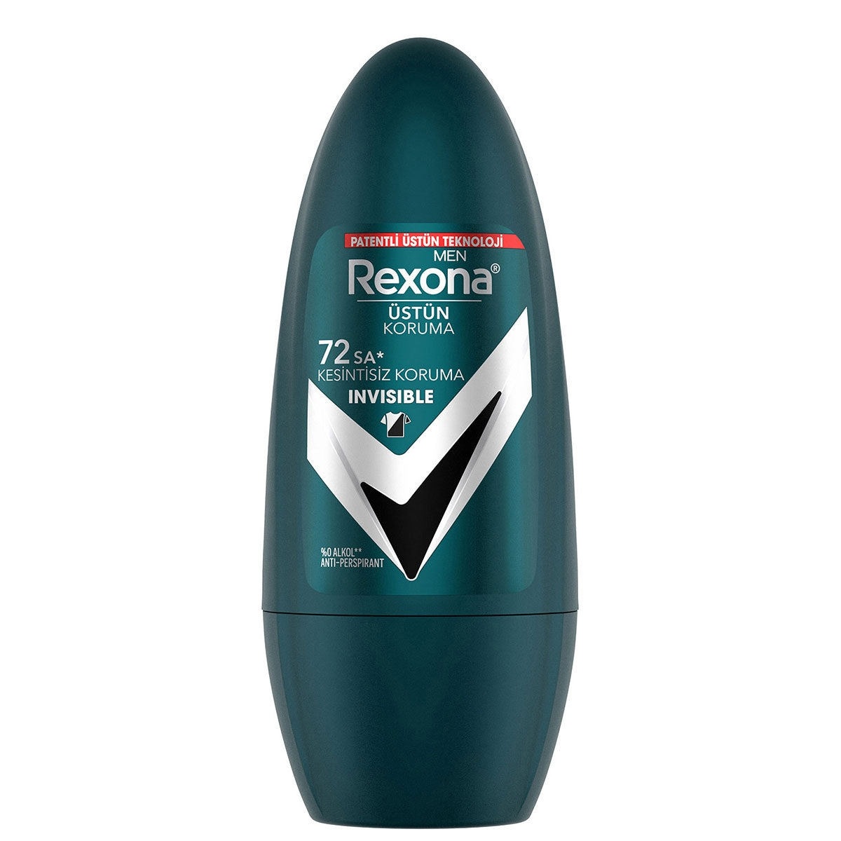 Rexona Men Invisible Black & White 50 ml Erkek Roll-On Deodorant
