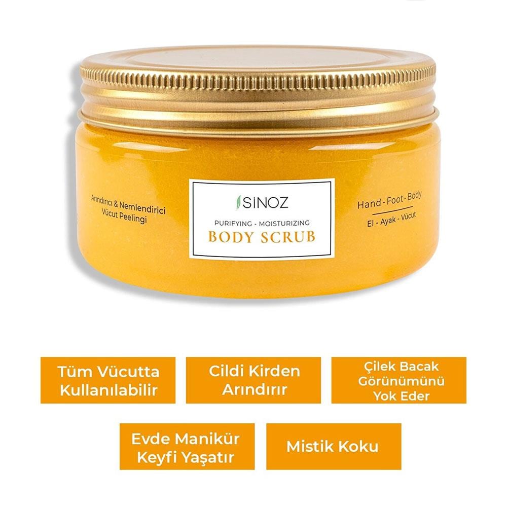 Sinoz Arındırıcı Nemlendirici 300 gr Vücut Peelingi