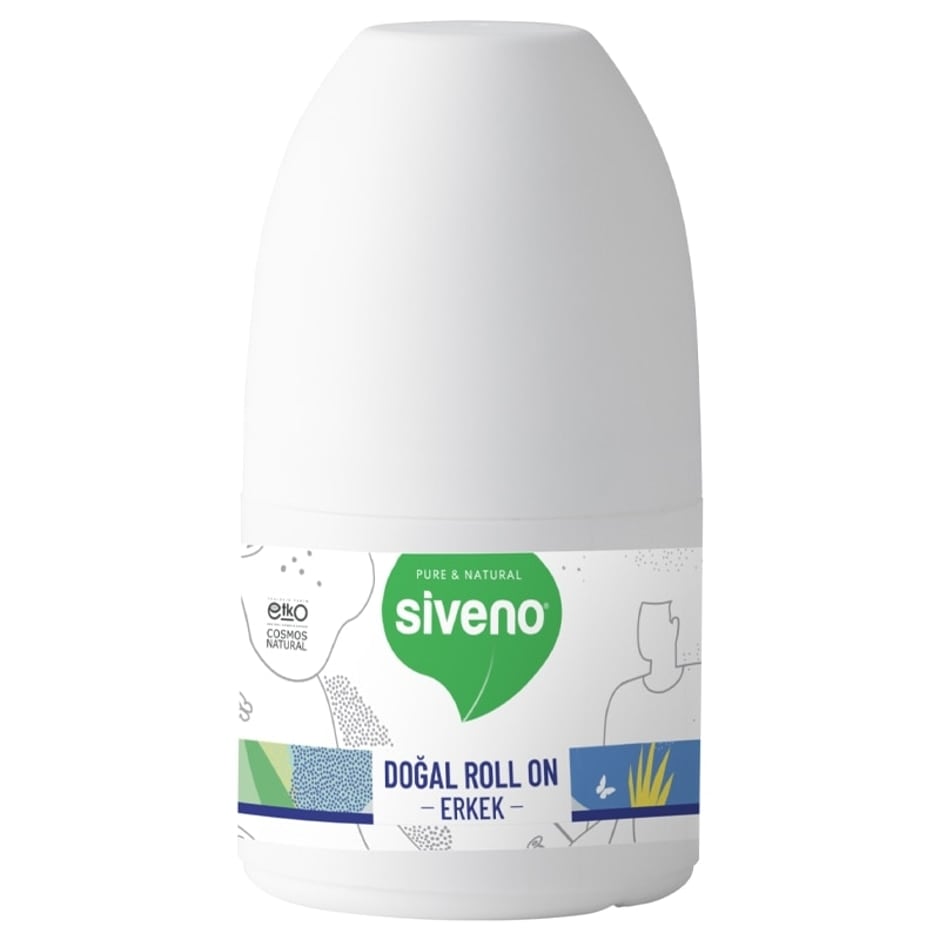 Siveno Doğal 50 ml Erkek Roll-On Deodorant