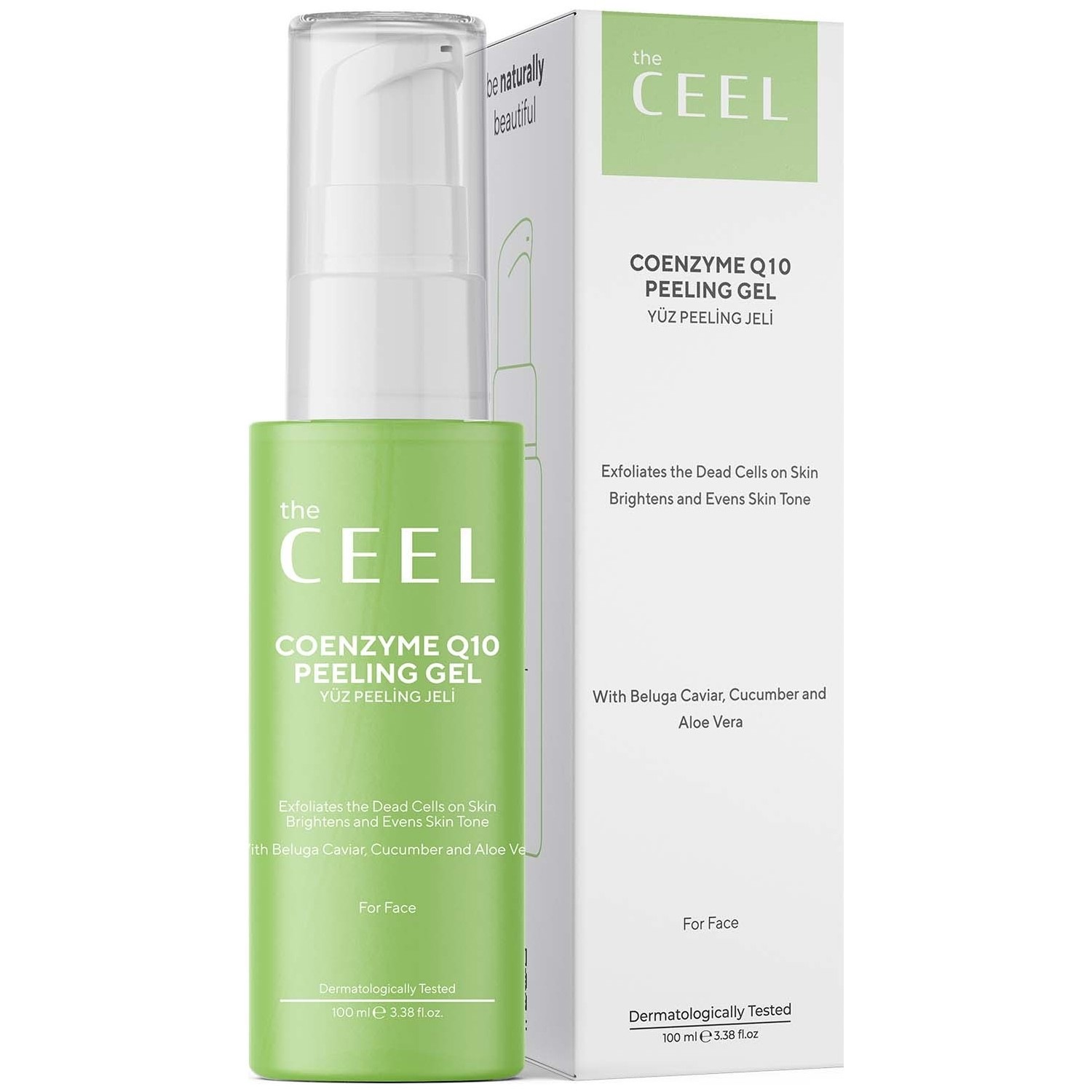 The Ceel Q10 Arındırıcı ve Aydınlatıcı Yüz Peelingi 100 ml