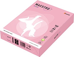 Maestro A4 80 gr 500 Yaprak Pembe Renkli Fotokopi Kağıdı