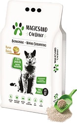 Magicsand Kavun Kokulu 20 lt İnce Taneli Bentonit Kedi Kumu