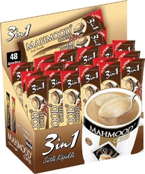 Mahmood Coffee 3'ü 1 Arada Sütlü Köpüklü 48'li Hazır Kahve