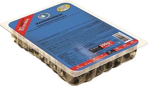 MARMARABİRLİK DOĞAL SALAMURA SİYAH ZEYTİN XS 200G