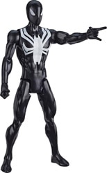 Marvel Spider-Man Titan Hero Web Warriors Siyah Zırhlı Spider-Man Figür E8523