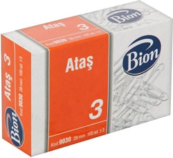 Mas 9030 Bion 28 mm No:3 100'lü Ataş