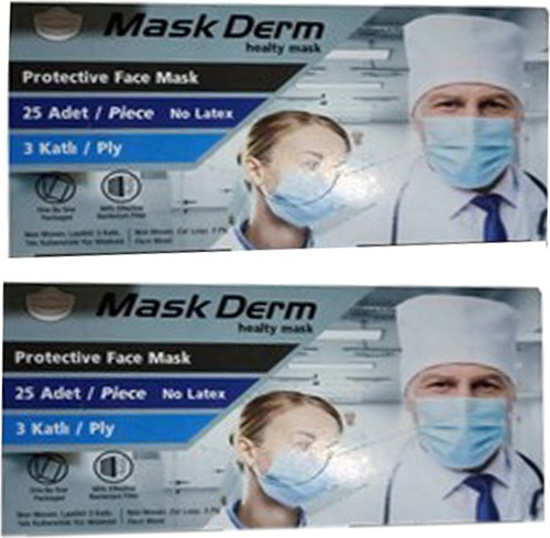 Mask Derm 3 Katli Lastikli 25 Adet 2 Li Paket Yuz Maskesi Fiyatlari Ozellikleri Ve Yorumlari En Ucuzu Akakce