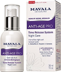 Mavala Anti Age Pro Süreli Salınım Sistemli 30 ml Gece Kremi