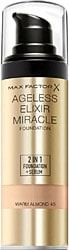 Max Factor Ageless Elixir 2 in 1 SPF 15 45 Warm Almond 30 ml Serum Fondöten