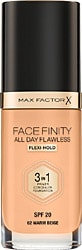 Max Factor Facefinity All Day Flawless 3 in 1 W62 Warm Beige 30 ml Likit Fondöten