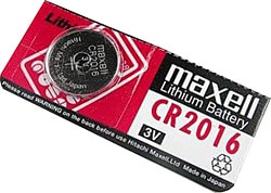 Maxell CR2016 3 V Lityum Düğme Pil