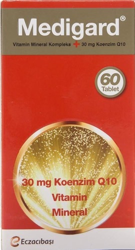 Medigard Vitamin Mineral Compleks CoQ10 60 Tablet